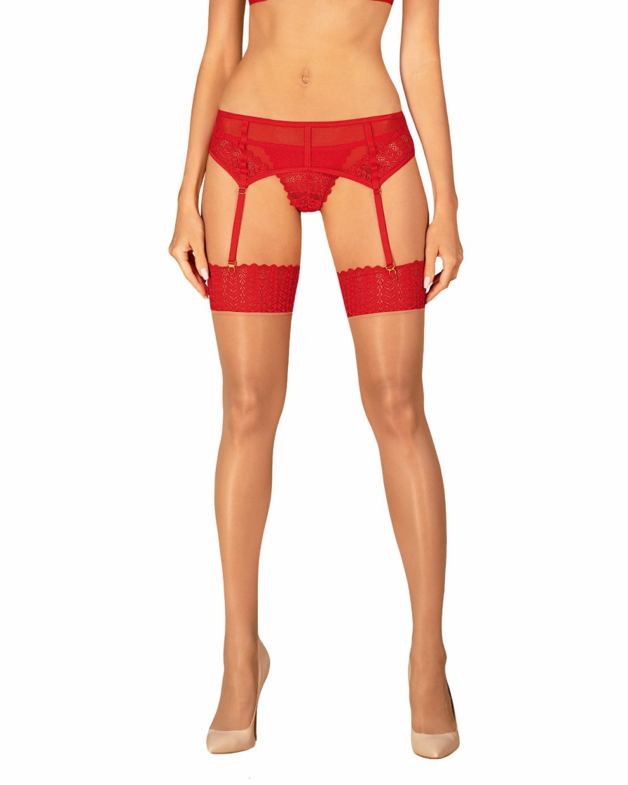 Obsessive Obsessive - Ingridia 3-Teiliges Set - Rot Wholesale