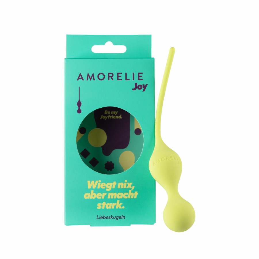 AMORELIE Joy Glow Liebeskugeln - Gelb Online