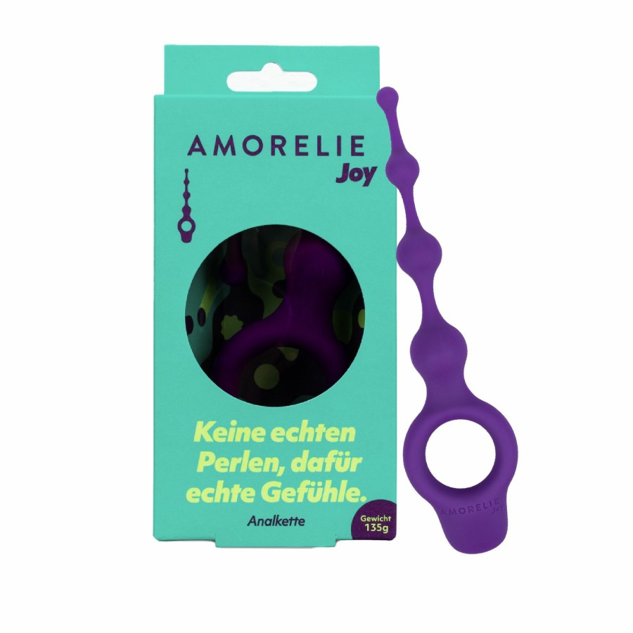 AMORELIE Joy Glare Analkette - Lila New