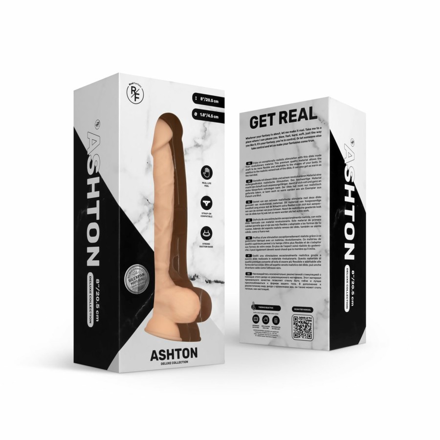 Real Fantasy Real Fantasy - Ashton Realistischer Dildo - 21 Cm Online