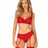 Obsessive Obsessive - Amor Cherris Drei-Teiliges Set - Rot Wholesale