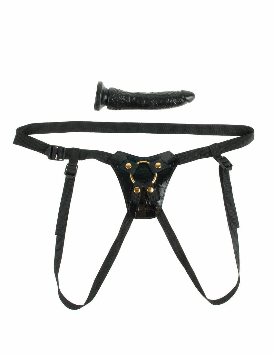 Fetish Fantasy Series Gold Designer Strap-On Online