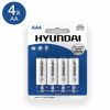 Hyundai Super Alkaline Aa Batterien - 4 Stuck Wholesale