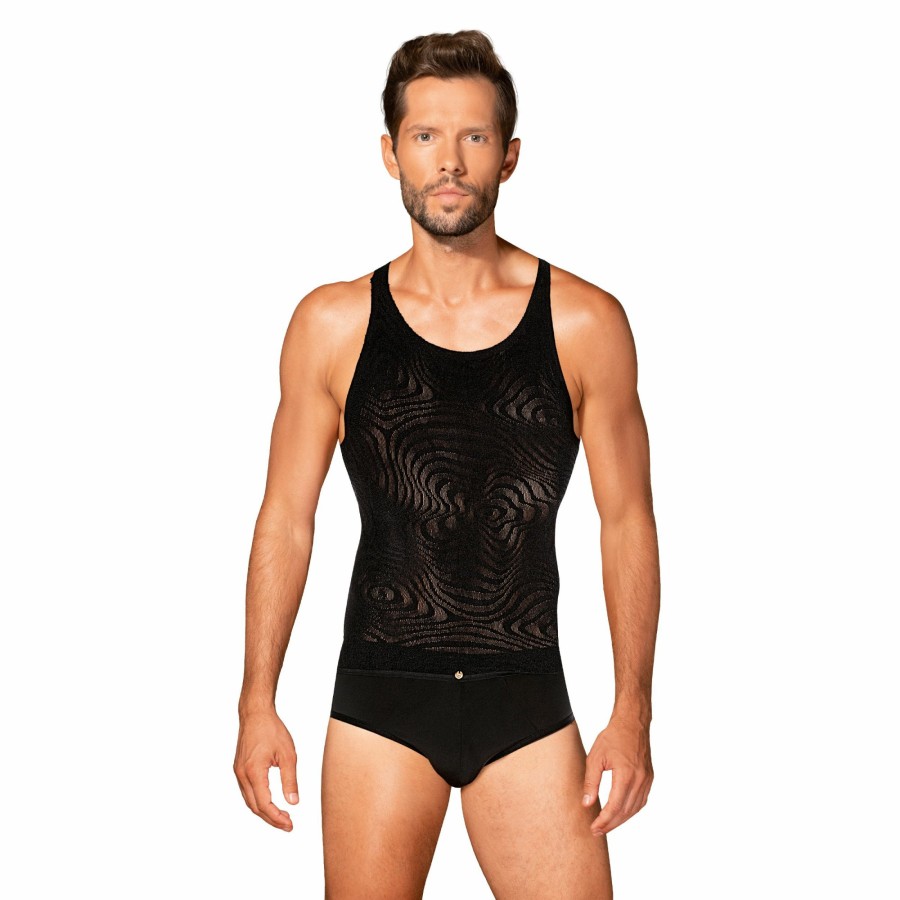 Obsessive Obsessive - T103 Tanktop - Schwarz Hot