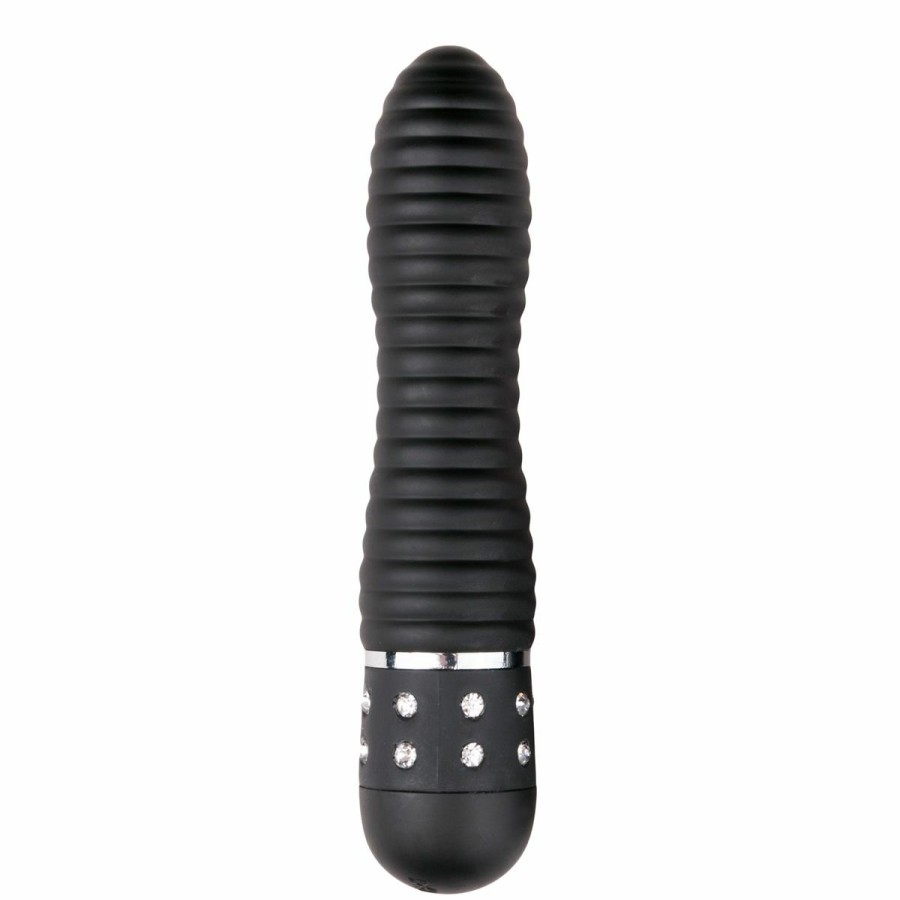 Easytoys - The Mini Vibe Collection Easytoys Mini-Vibrator Geriffelt In Schwarz Hot