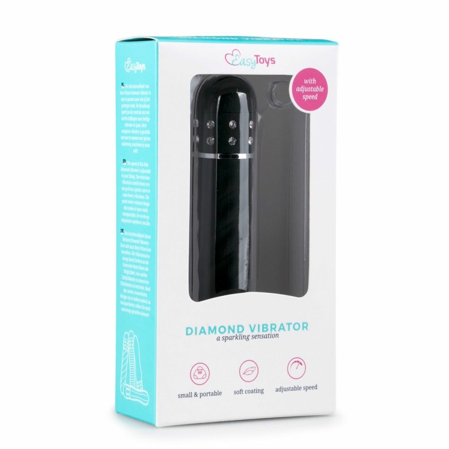 Easytoys - The Mini Vibe Collection Easytoys Mini-Vibrator Gewindeartig In Schwarz New