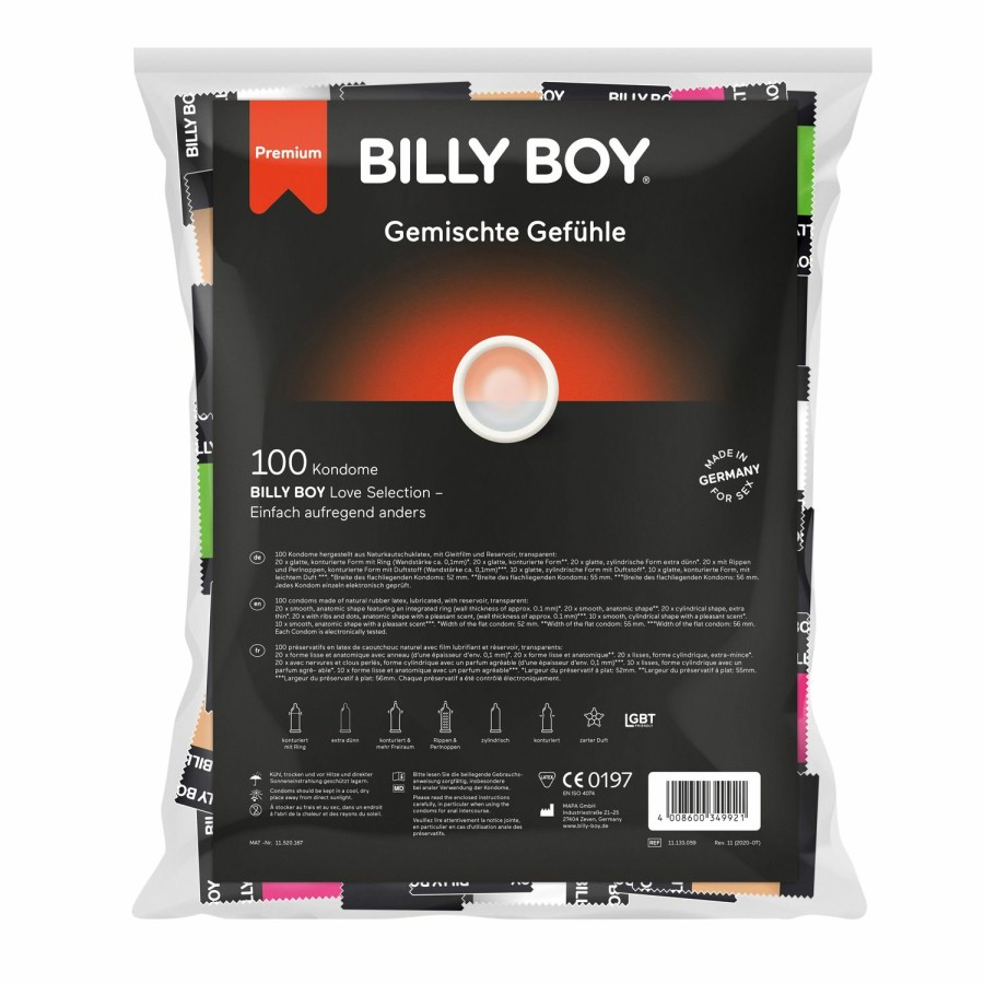 Billy Boy Billy Boy Mixed Feelings Kondome - 100 St. Wholesale