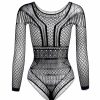 Christine Fishnet-Body - Schwarz New