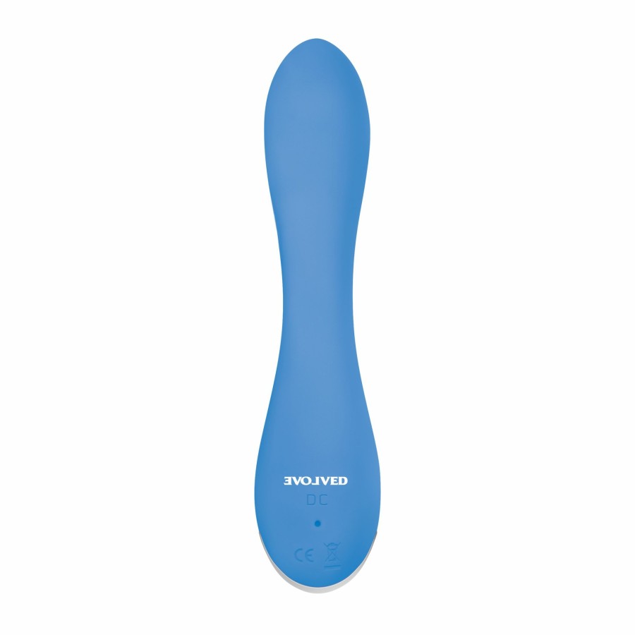 Evolved Novelties Evolved - Blue Crush G-Punkt Vibrator - Blau Wholesale