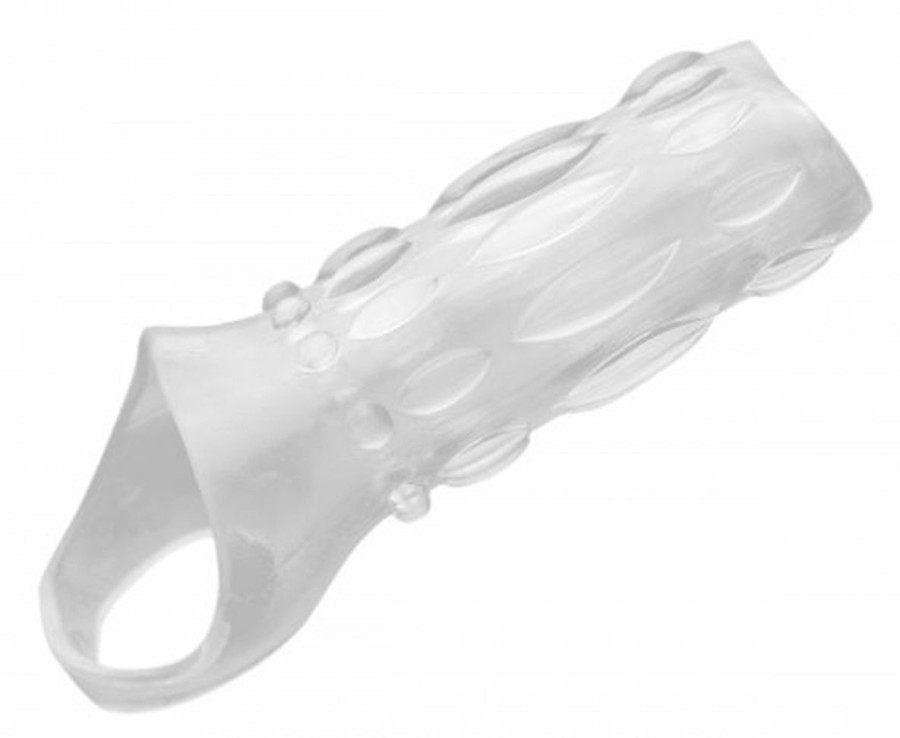 Size Matters Clear Sensations Enhancer Sex Sleeve Clearance