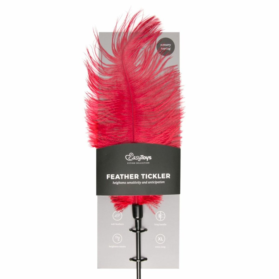 Easytoys Fetish Collection Roter Feder-Tickler Clearance