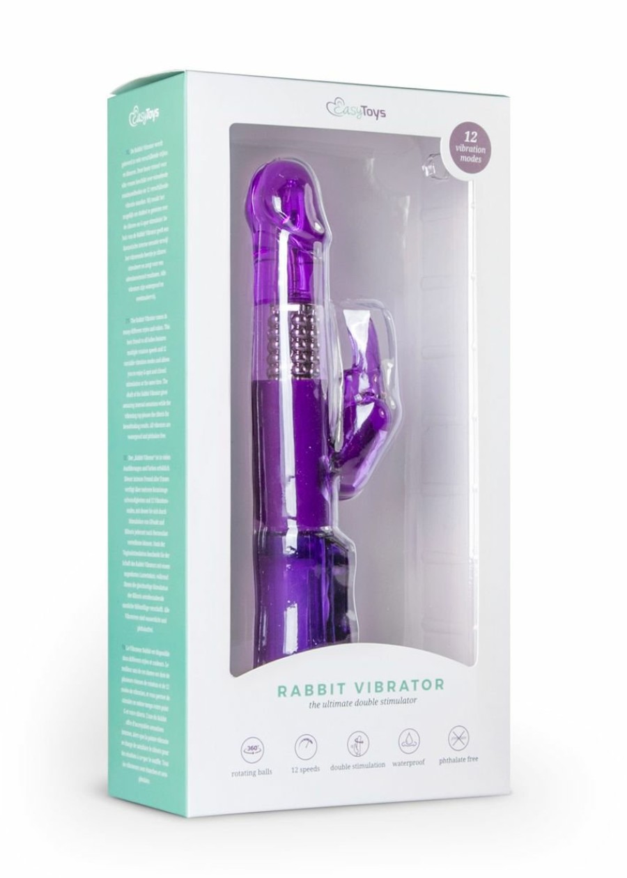 EasyToys - Vibe Collection Rabbit Vibrator In Violett Clearance