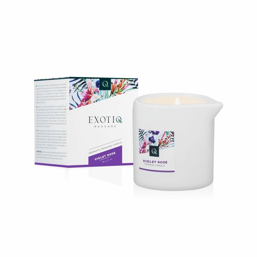 Exotiq Massage Exotiq Massagekerze Violet Rose - 60G Clearance