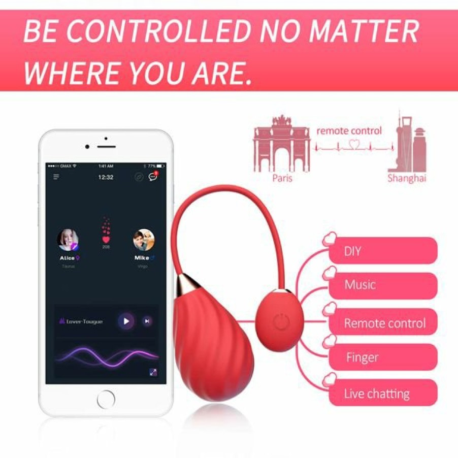 Magic Motion Magic Motion - Magic Sundae Per App Gesteuertes Vibro-Ei New