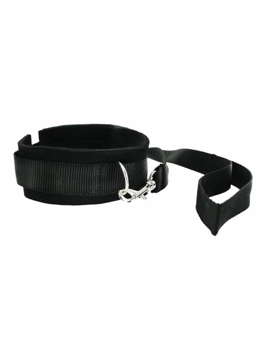 Frisky Set Leine Und Halsband In Schwarz New