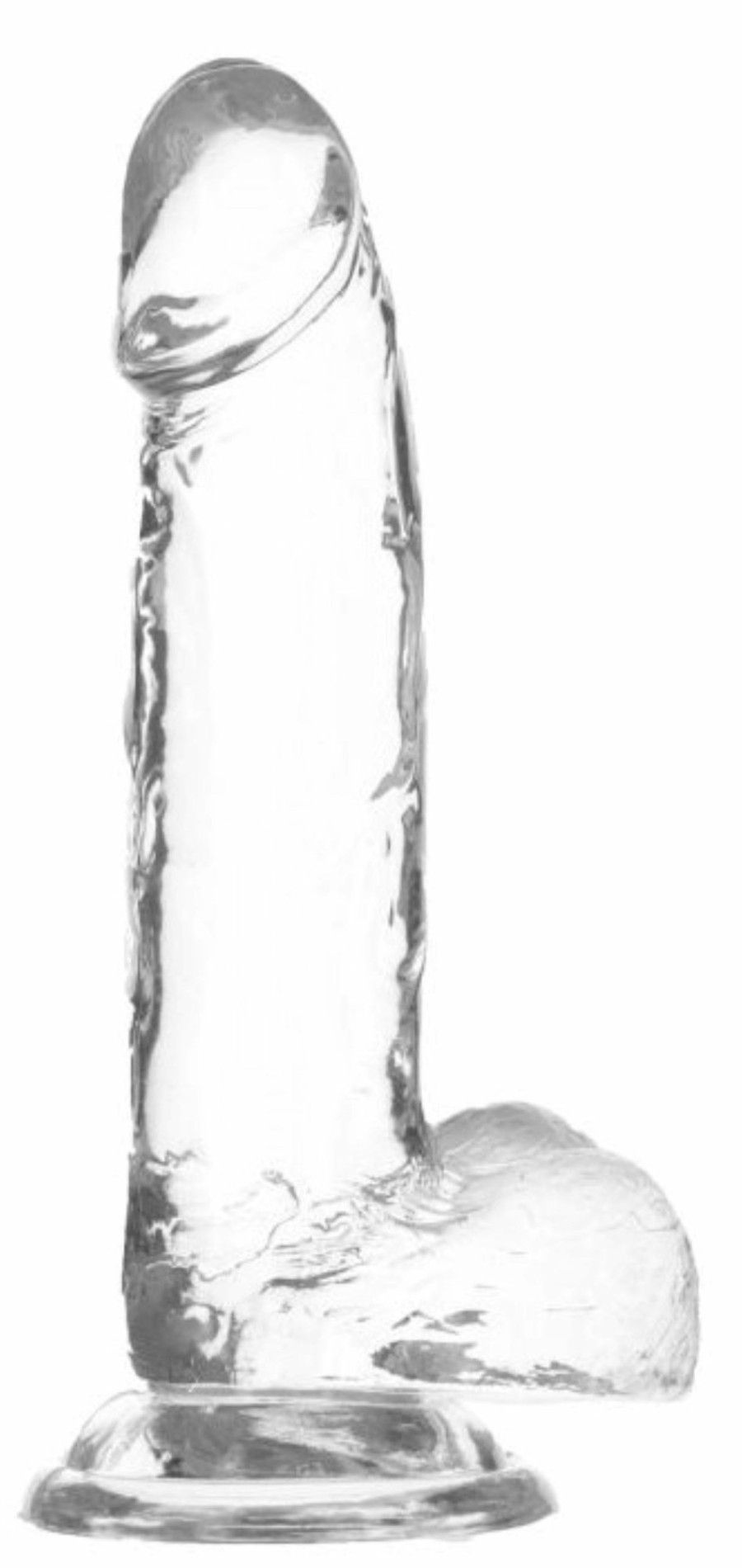 Addiction Crystal Addiction - Transparenter Dildo - 19 Cm New