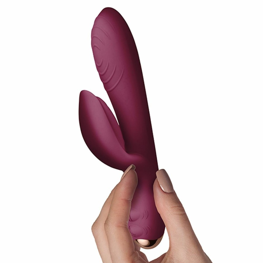 Rocks Off Everygirl Rabbit Vibrator - Burgund Wholesale