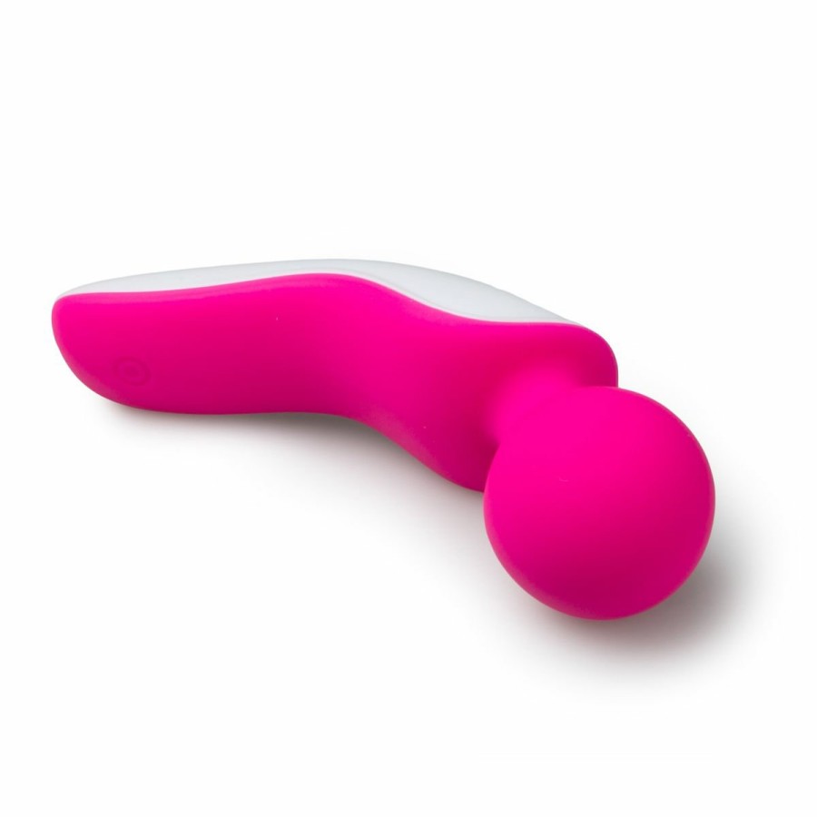 EasyToys - Wand Collection Mini-Wand-Massagegerat - Rosa/Weis Wholesale