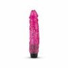 EasyToys - Vibe Collection Jelly Supreme - Realistischer Vibrator - Pink/Glitzer Best