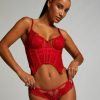 Hunkemu00f6ller Bustier Lulu - Rot Clearance