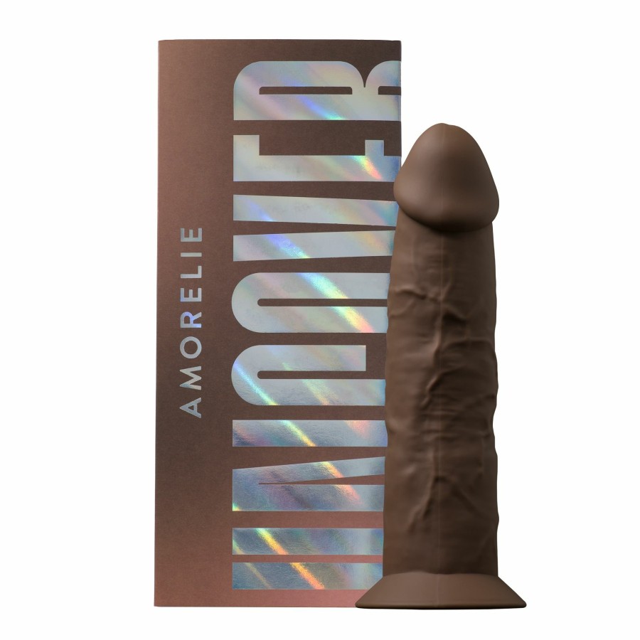 AMORELIE Uncover Dusk Dildo - 19,2 Cm - Espresso Best