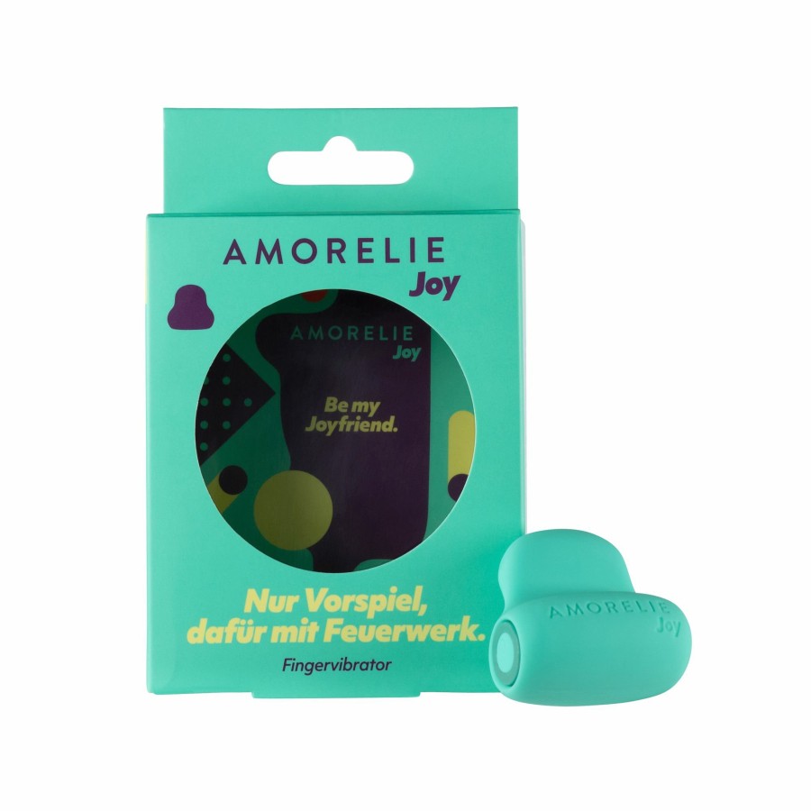 AMORELIE Joy Twerk Fingervibrator - Grun Clearance