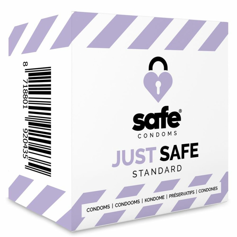 Safe Safe Kondome Mit Silikonbasiertem Gleitmittel Standard 5 Stuck New