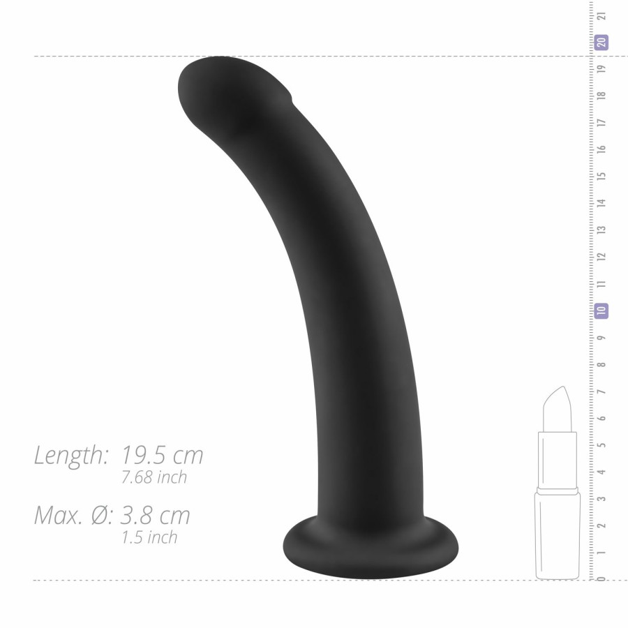 No-Parts No Parts - Parker Dildo 19,5 Cm - Schwarz New