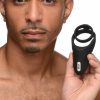 Trinity Men Vibrierender Taint Stim Cock Ring - Schwarz Online