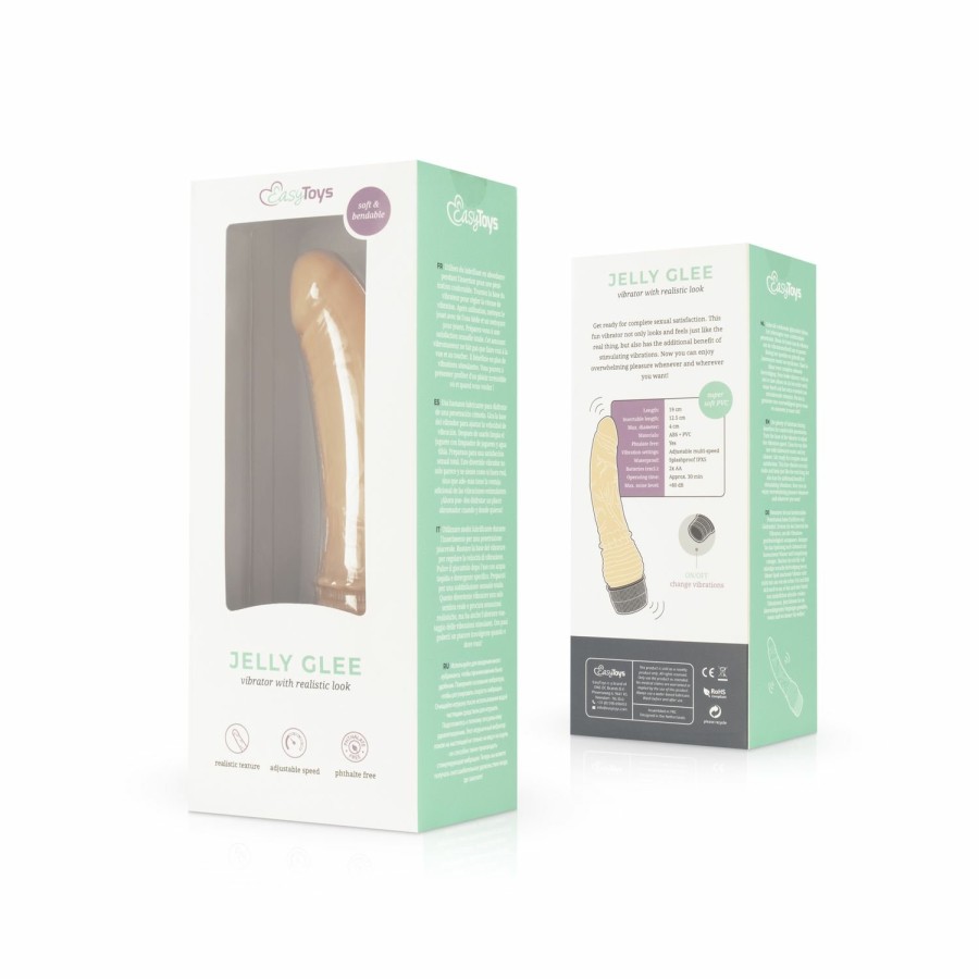 EasyToys - Vibe Collection Jelly Glee - Realistischer Vibrator Clearance